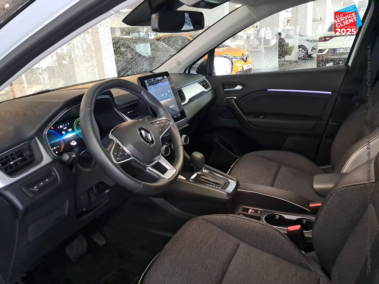 Véhicule d'occasion RENAULT CAPTUR 1.6 E-TECH HYBRIDE 145CH TECHNO chez Toyota Saint Dizier