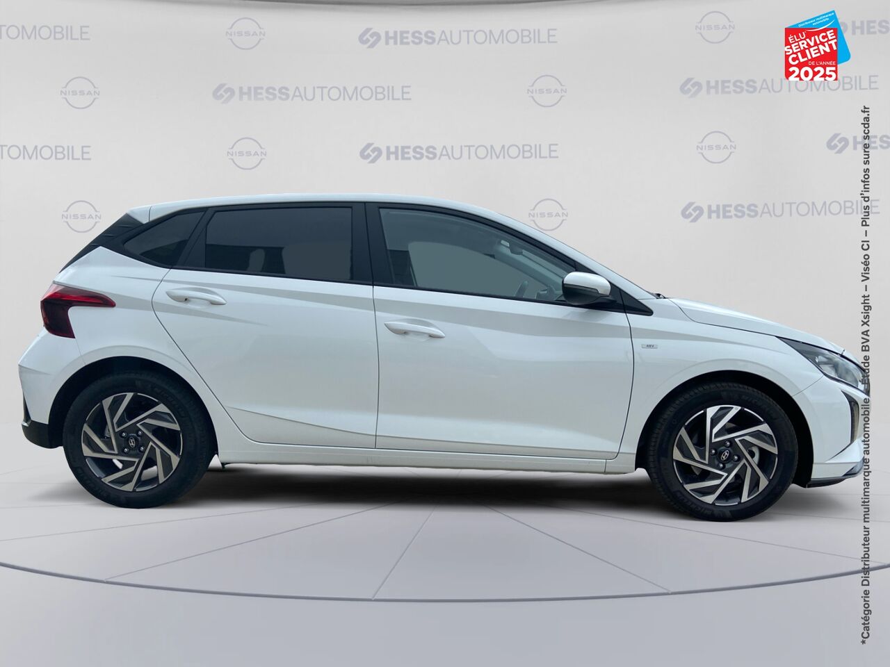 Véhicule d'occasion HYUNDAI I20 1.0 T-GDI 100CH HYBRID INTUITIVE DCT-7 chez Nissan Strasbourg