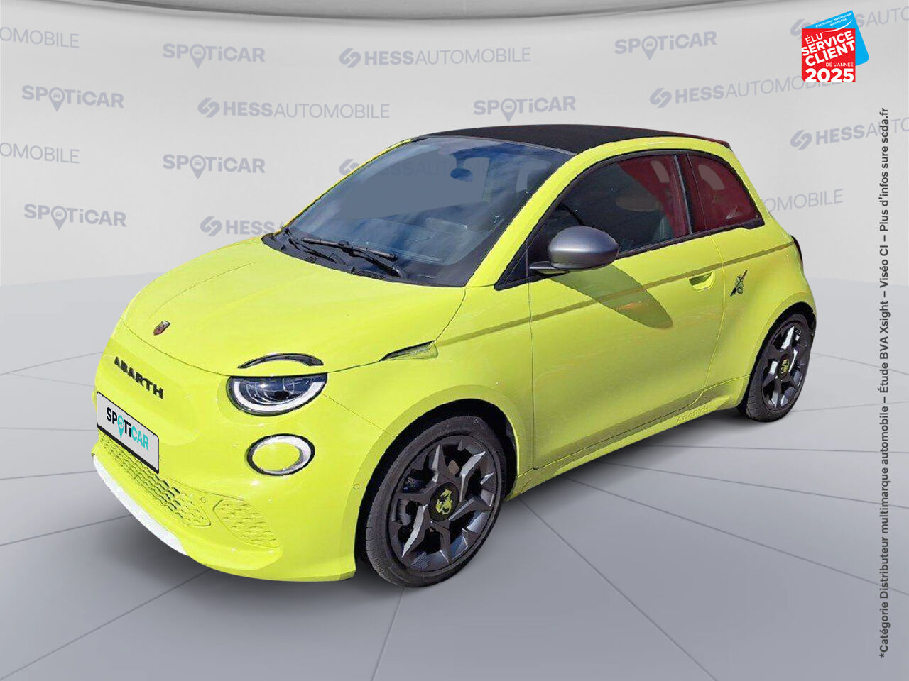 Véhicule d'occasion ABARTH 500C E 155CH PACK chez Dacia Belfort