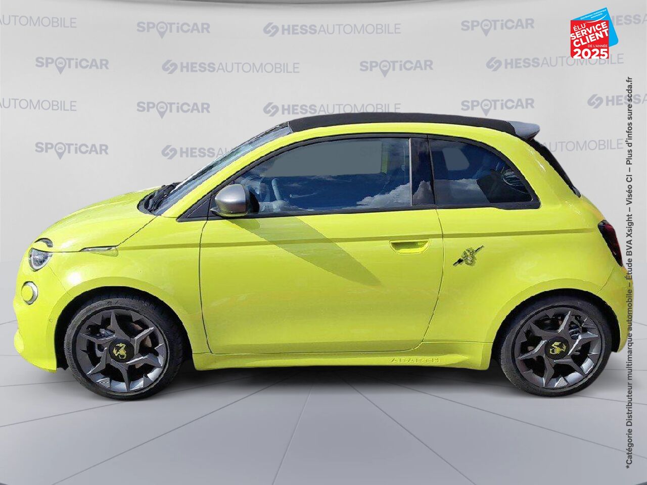 Véhicule d'occasion ABARTH 500C E 155CH PACK chez Dacia Belfort