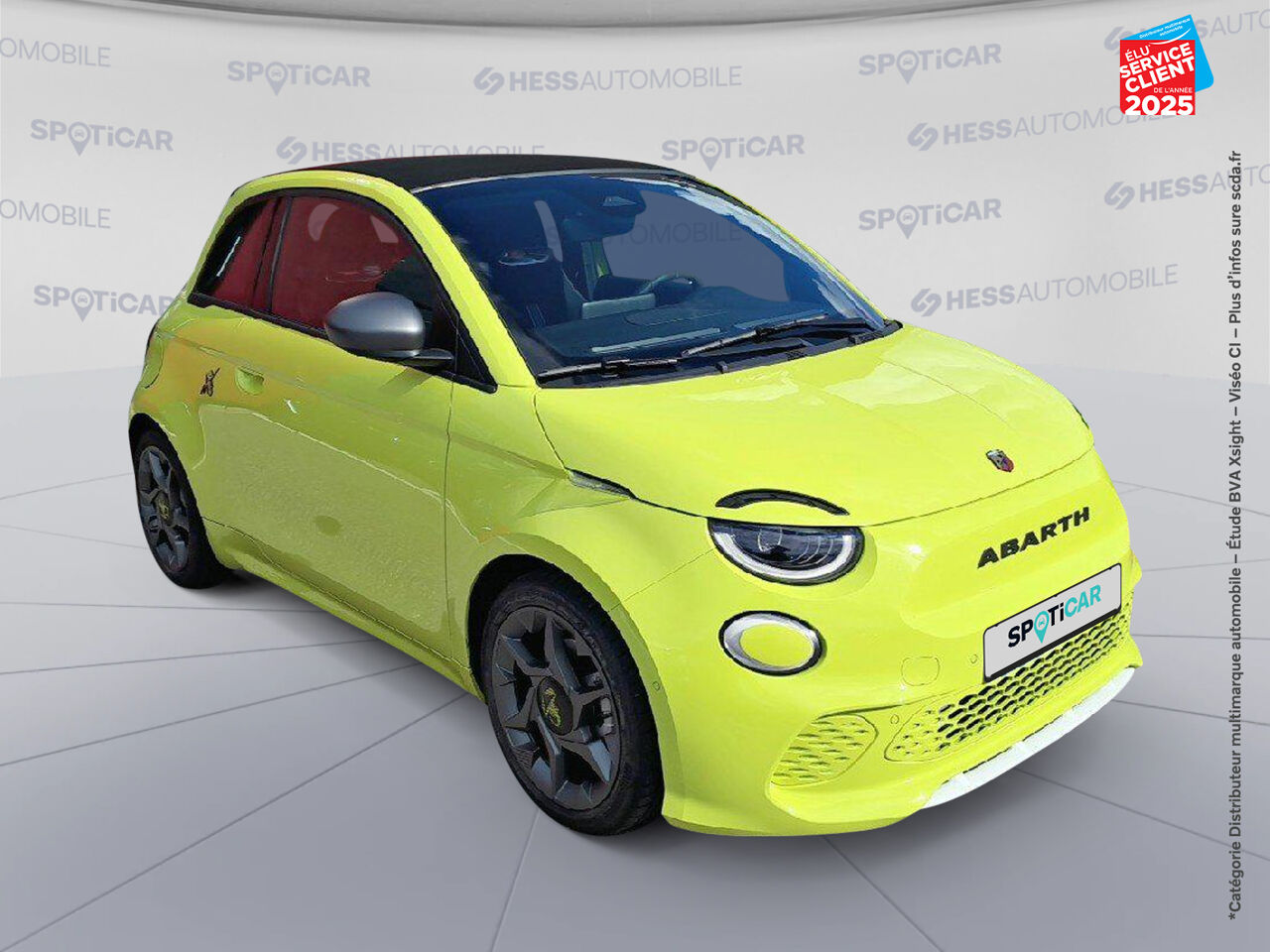 Véhicule d'occasion ABARTH 500C E 155CH PACK chez Dacia Belfort