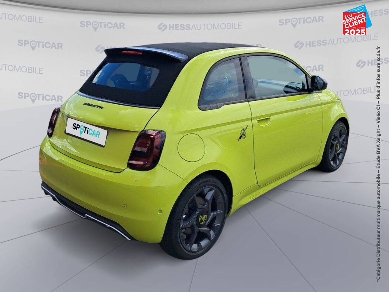 Véhicule d'occasion ABARTH 500C E 155CH PACK chez Dacia Belfort