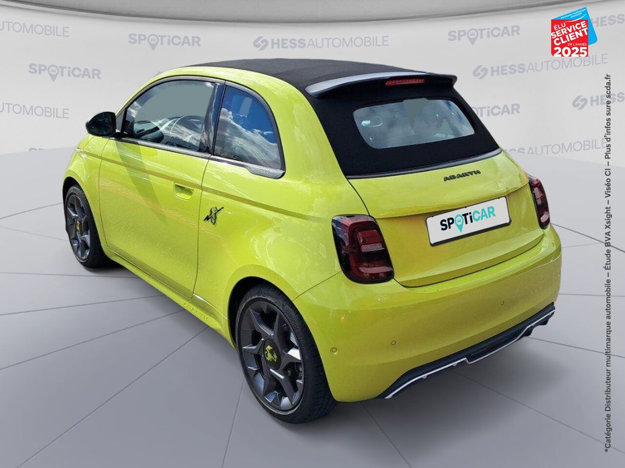 Véhicule d'occasion ABARTH 500C E 155CH PACK chez Dacia Belfort