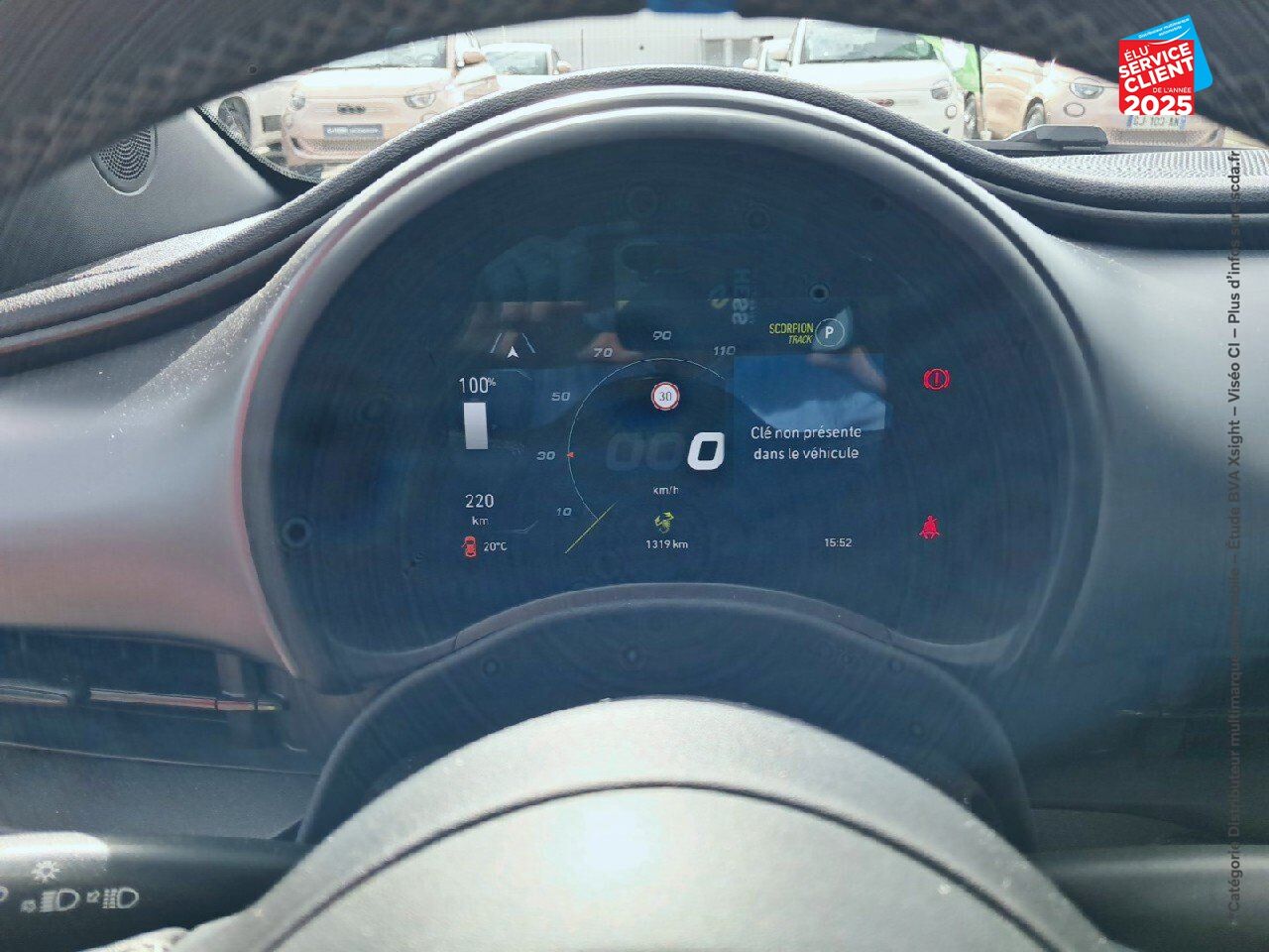Véhicule d'occasion ABARTH 500C E 155CH PACK chez Dacia Belfort