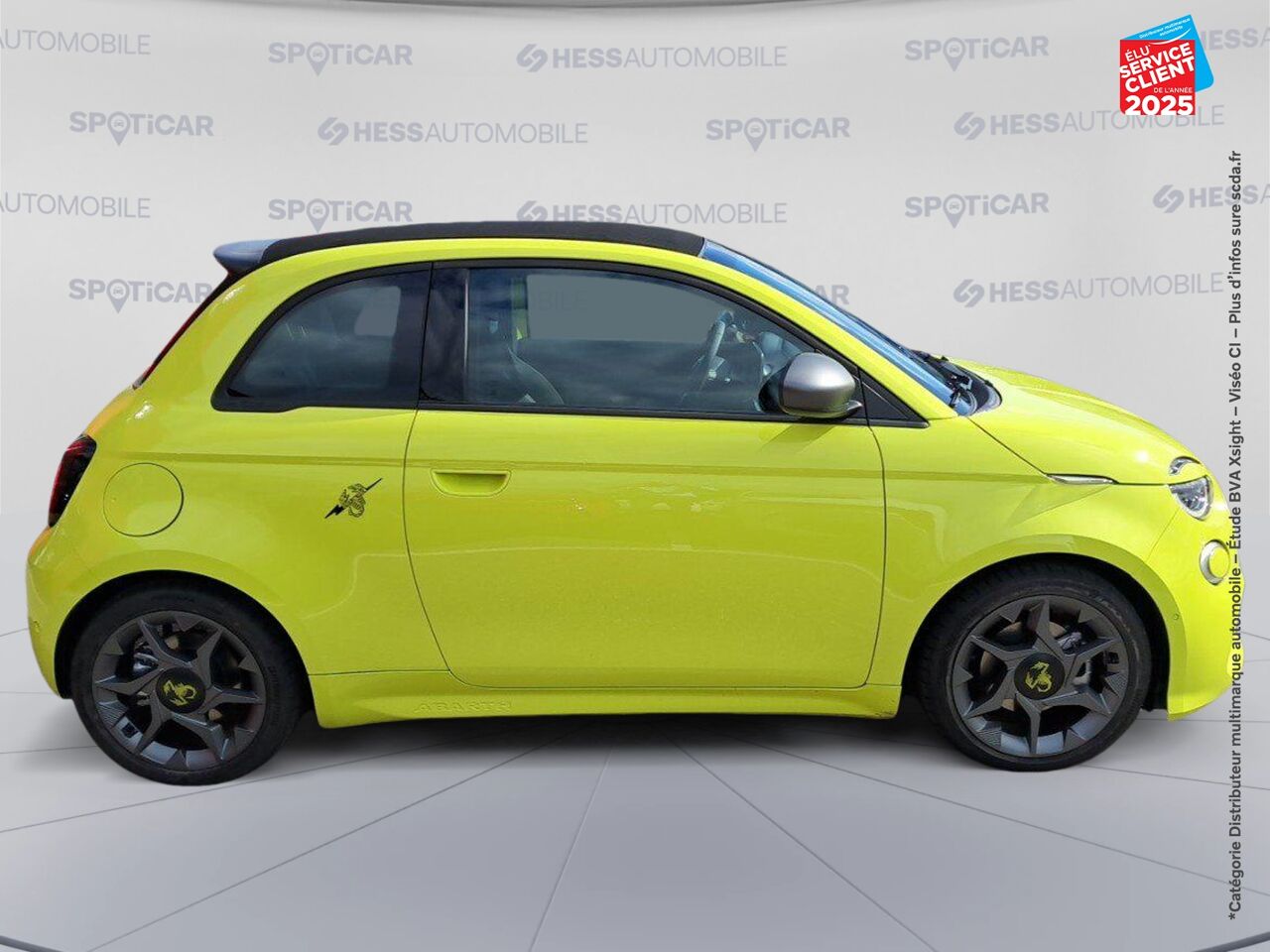 Véhicule d'occasion ABARTH 500C E 155CH PACK chez Dacia Belfort