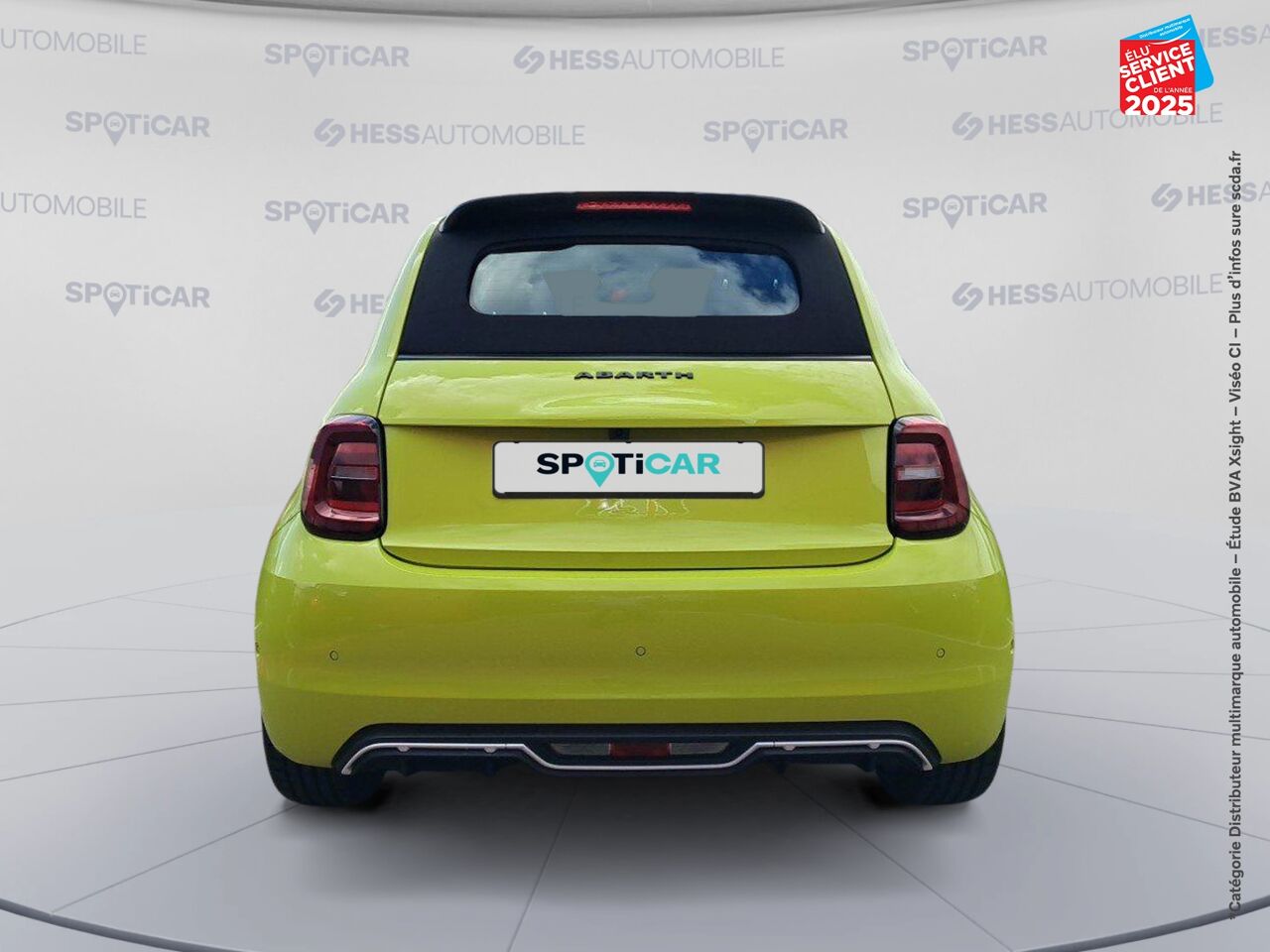 Véhicule d'occasion ABARTH 500C E 155CH PACK chez Dacia Belfort