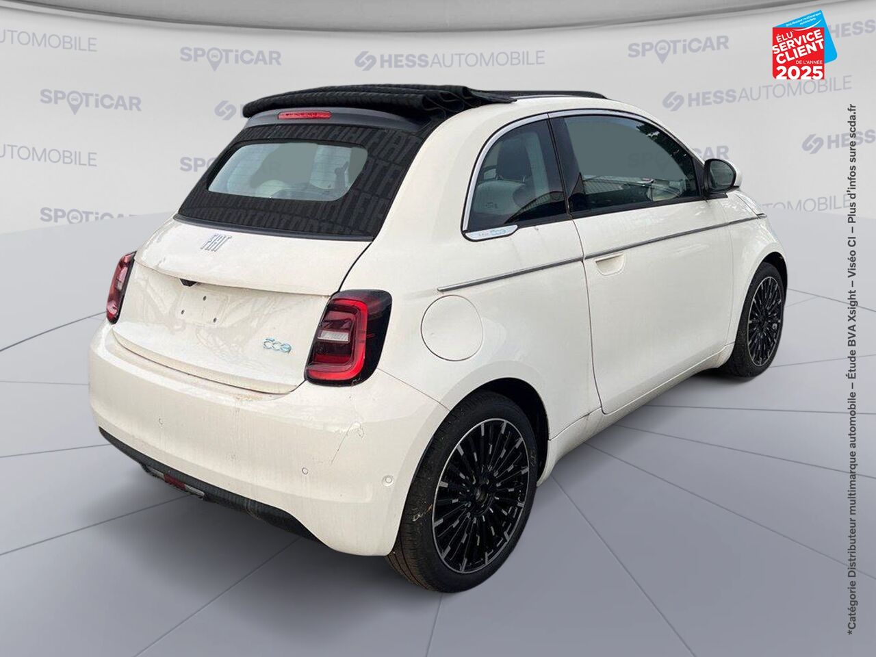 Véhicule d'occasion FIAT 500C E 95CH LA PRIMA MY23 chez Toyota Thionville