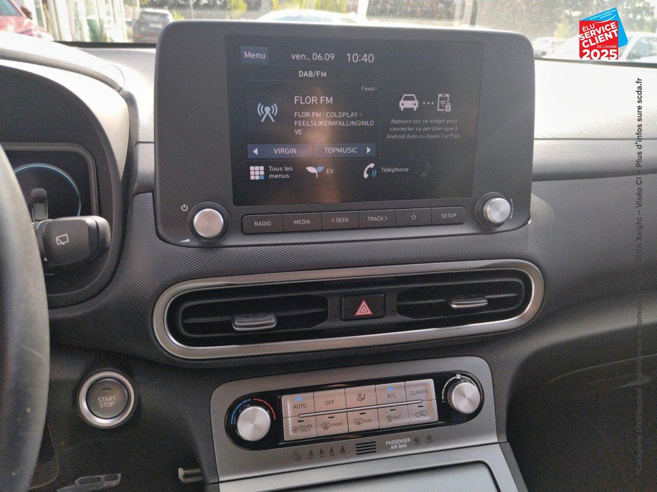 Véhicule d'occasion HYUNDAI KONA ELECTRIC 39KWH - 136CH INTUITIVE chez Hyundai Epernay