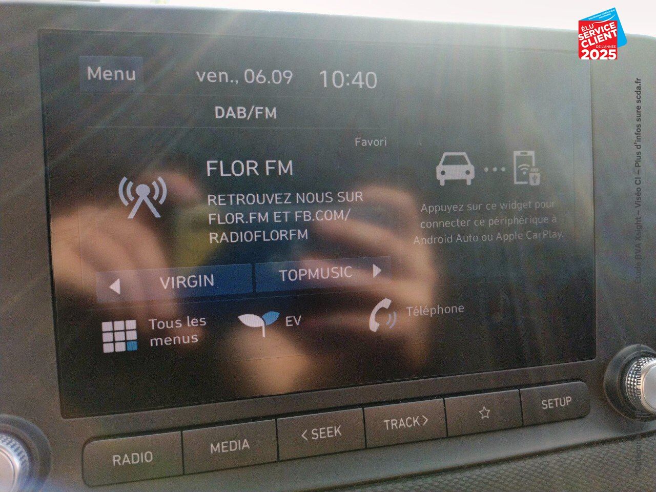 Véhicule d'occasion HYUNDAI KONA ELECTRIC 39KWH - 136CH INTUITIVE chez Hyundai Epernay