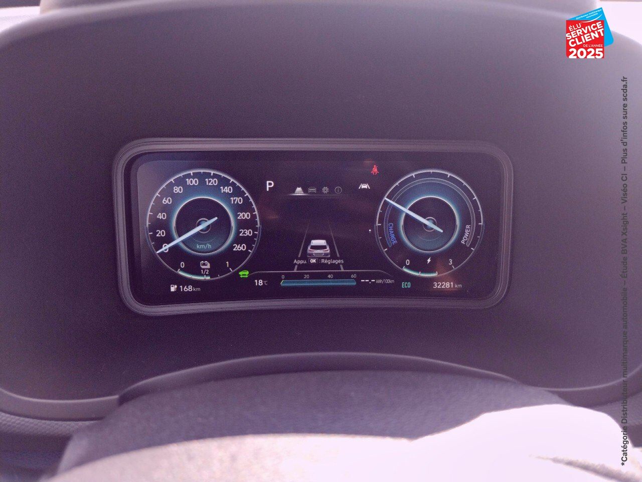 Véhicule d'occasion HYUNDAI KONA ELECTRIC 39KWH - 136CH INTUITIVE chez Hyundai Epernay
