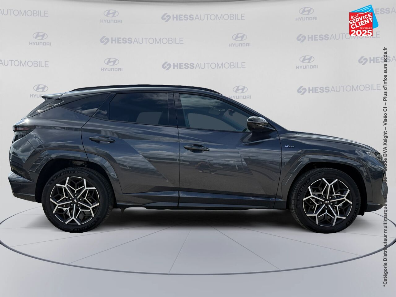 Véhicule d'occasion HYUNDAI TUCSON 1.6 T-GDI 230CH HYBRID N LINE EXECUTIVE BVA6 chez Renault Sélestat
