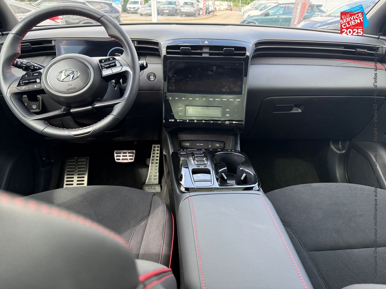 Véhicule d'occasion HYUNDAI TUCSON 1.6 T-GDI 230CH HYBRID N LINE EXECUTIVE BVA6 chez Renault Sélestat