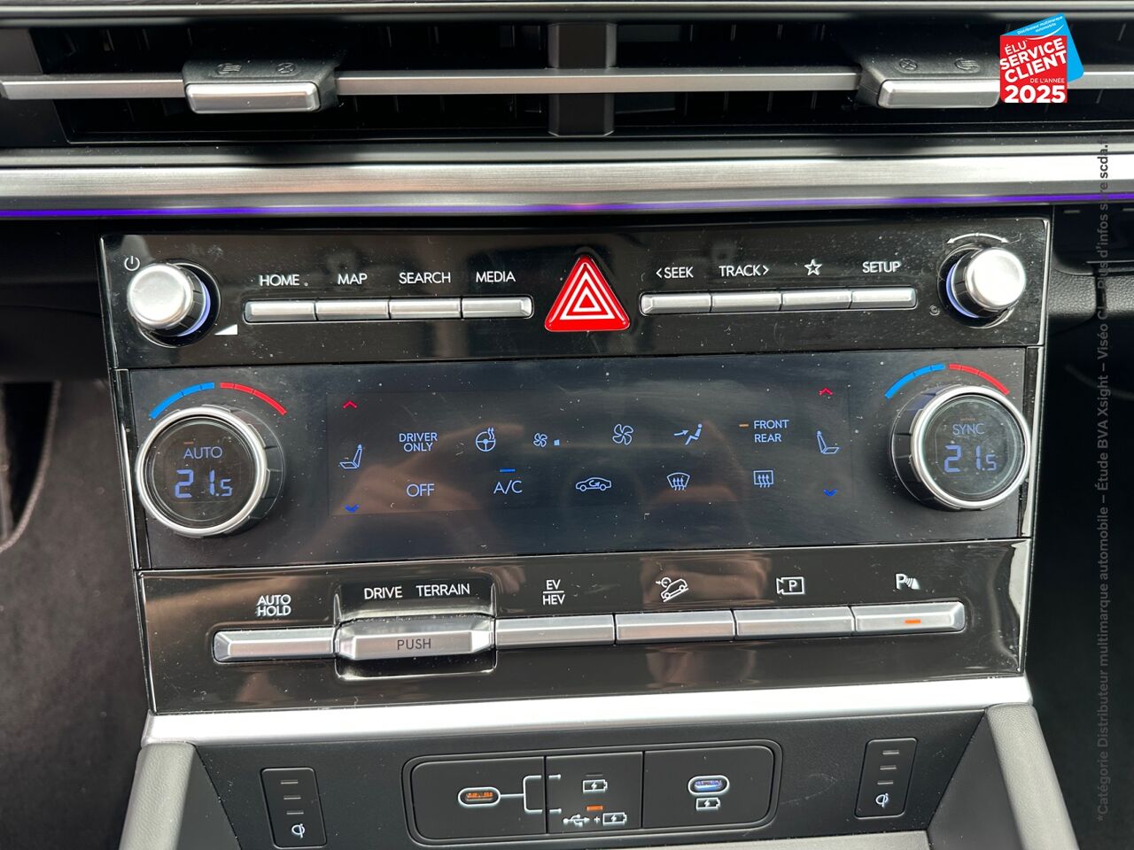 Véhicule d'occasion HYUNDAI SANTA FE 1.6 T-GDI 253CH PHEV EXECUTIVE chez Nissan Belfort