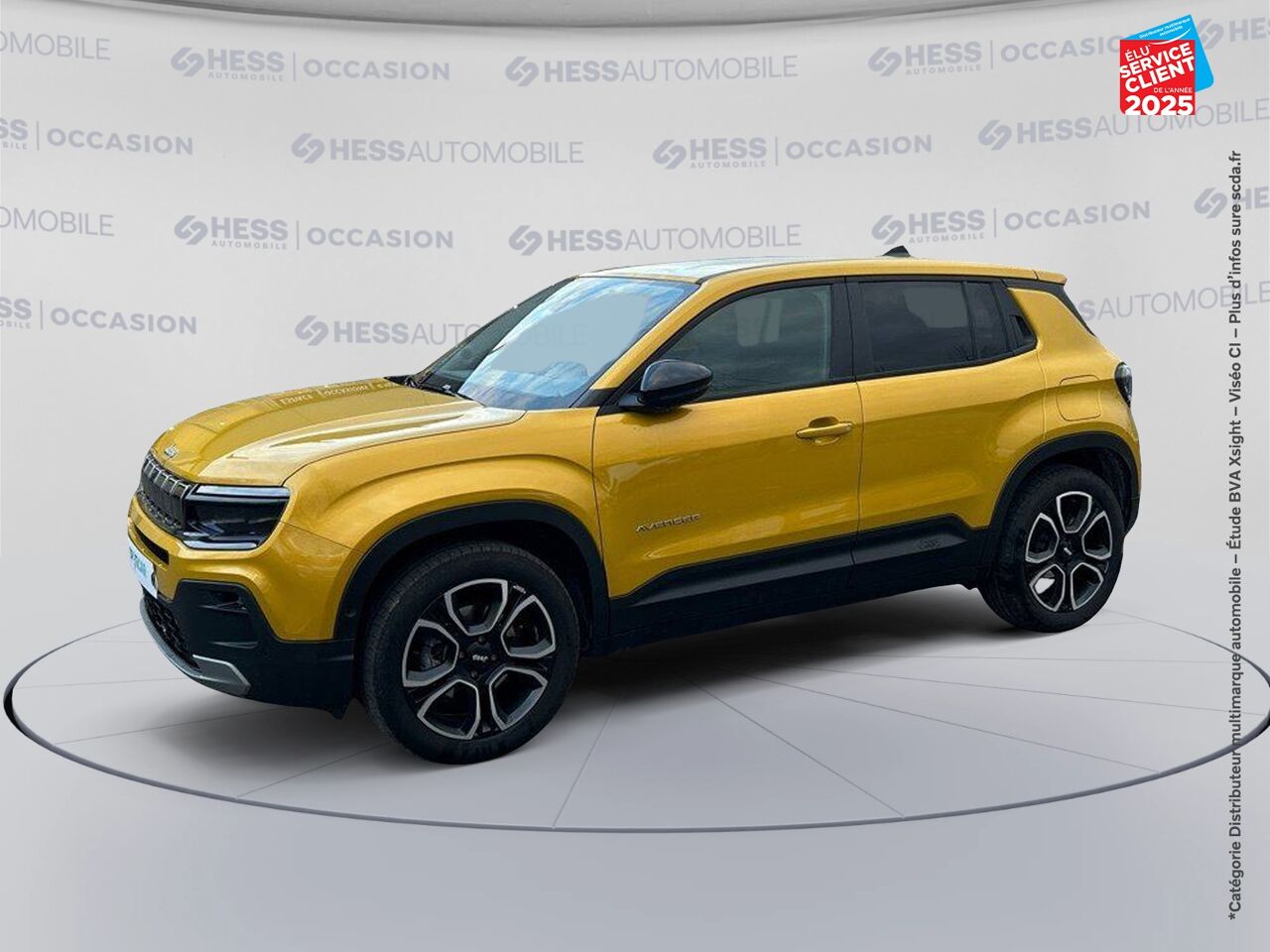 Véhicule d'occasion JEEP AVENGER 1.2 TURBO T3 100CH MHEV SUMMIT BVR6 chez Renault Saint-Louis