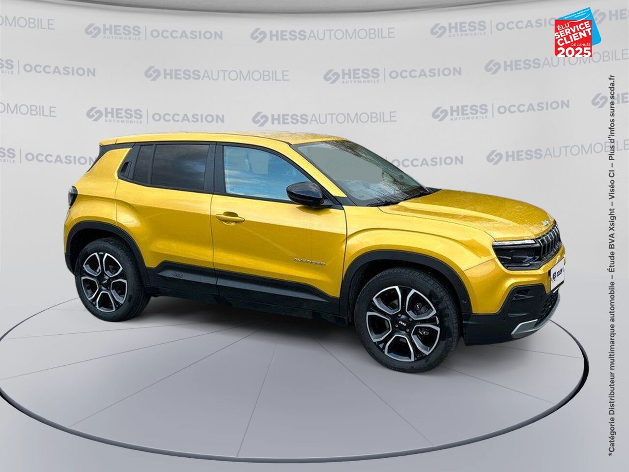 Véhicule d'occasion JEEP AVENGER 1.2 TURBO T3 100CH MHEV SUMMIT BVR6 chez Renault Saint-Louis