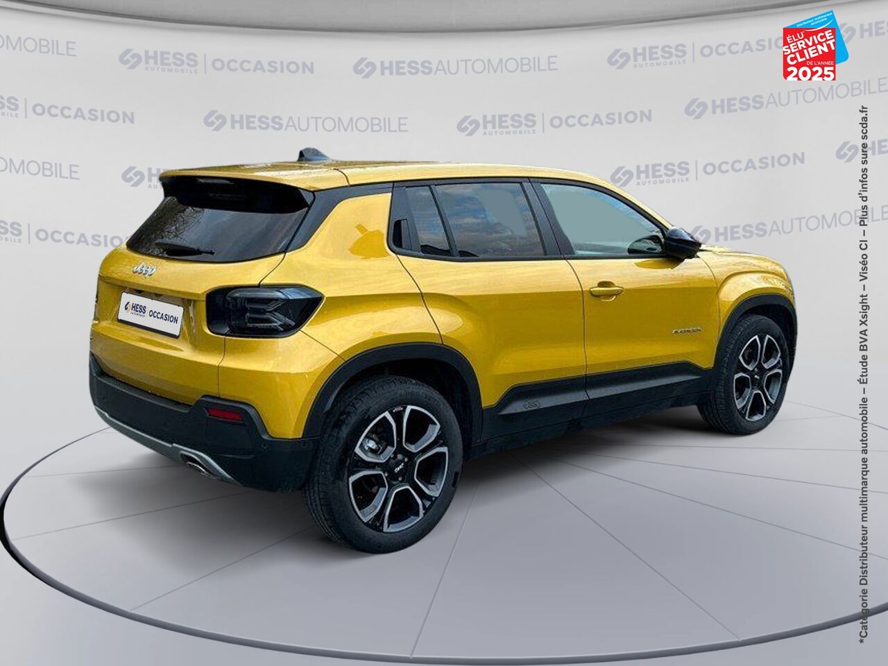 Véhicule d'occasion JEEP AVENGER 1.2 TURBO T3 100CH MHEV SUMMIT BVR6 chez Renault Saint-Louis