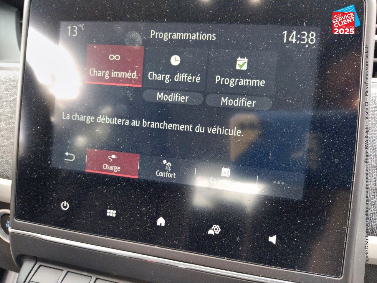 Véhicule d'occasion RENAULT ZOE ZEN CHARGE NORMALE R110 ACHAT INTEGRAL - 20 chez Renault Sélestat