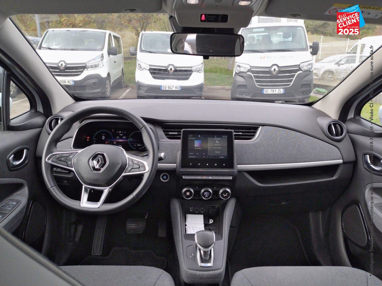 Véhicule d'occasion RENAULT ZOE ZEN CHARGE NORMALE R110 ACHAT INTEGRAL - 20 chez Renault Sélestat