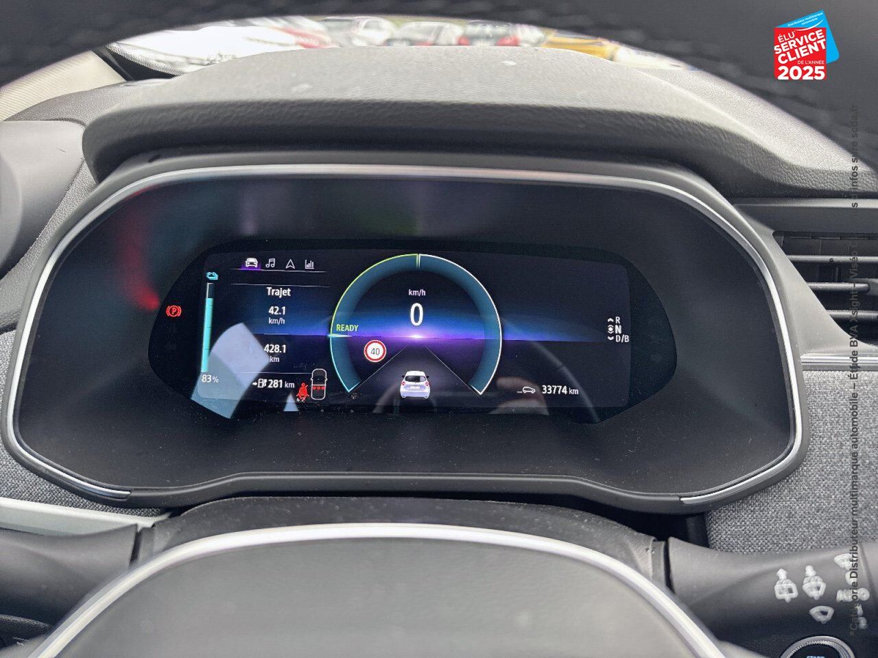 Véhicule d'occasion RENAULT ZOE E-TECH LIMITED CHARGE NORMALE R110 ACHAT INTEGRAL chez Renault Saint-Louis