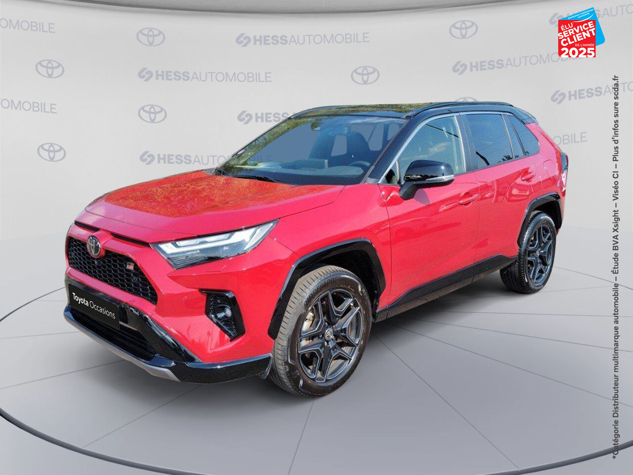 Véhicule d'occasion TOYOTA RAV4 2.5 HYBRIDE 222CH GR SPORT AWD-I MY23 chez Toyota Verdun