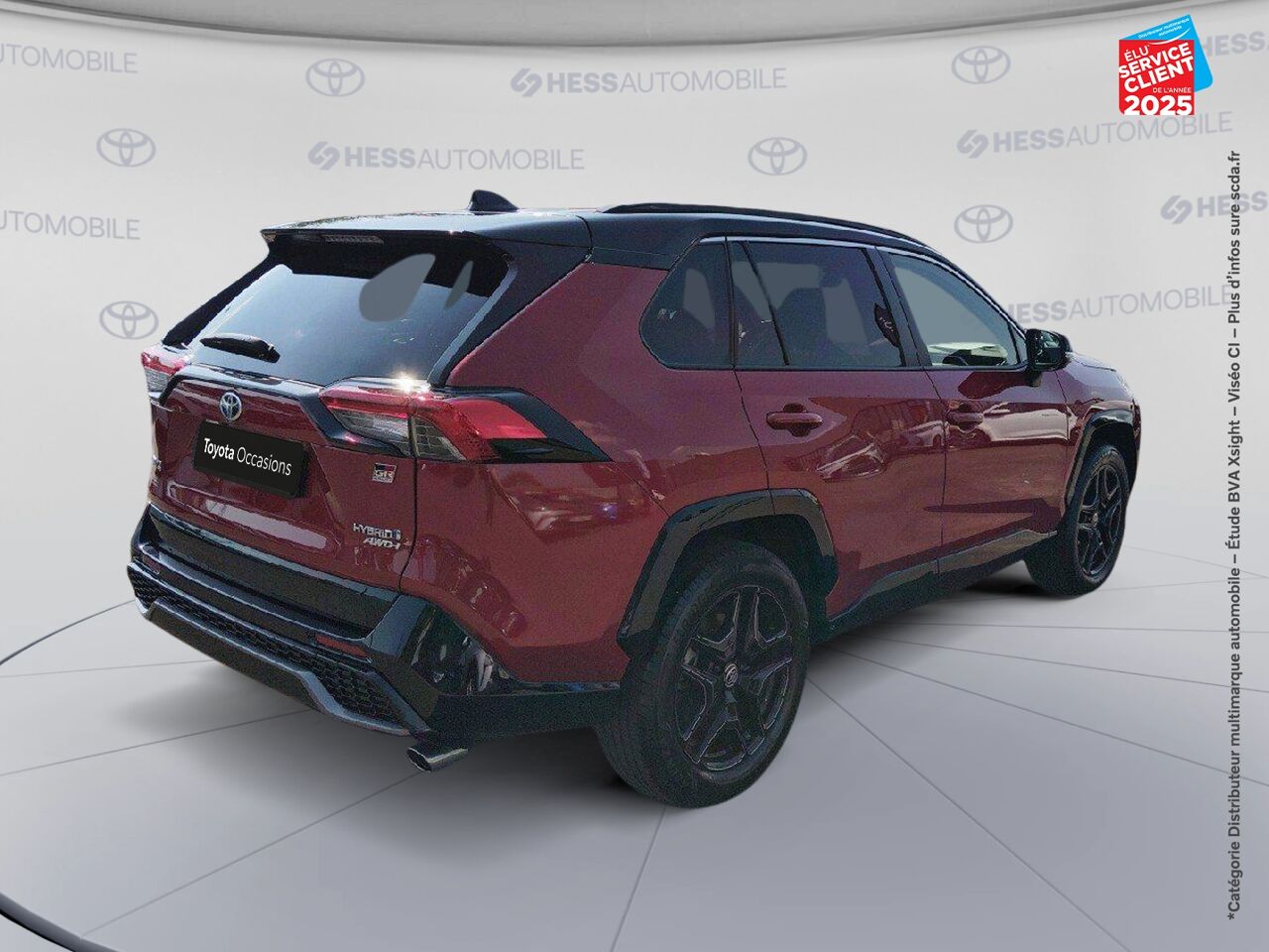 Véhicule d'occasion TOYOTA RAV4 2.5 HYBRIDE 222CH GR SPORT AWD-I MY23 chez Toyota Verdun