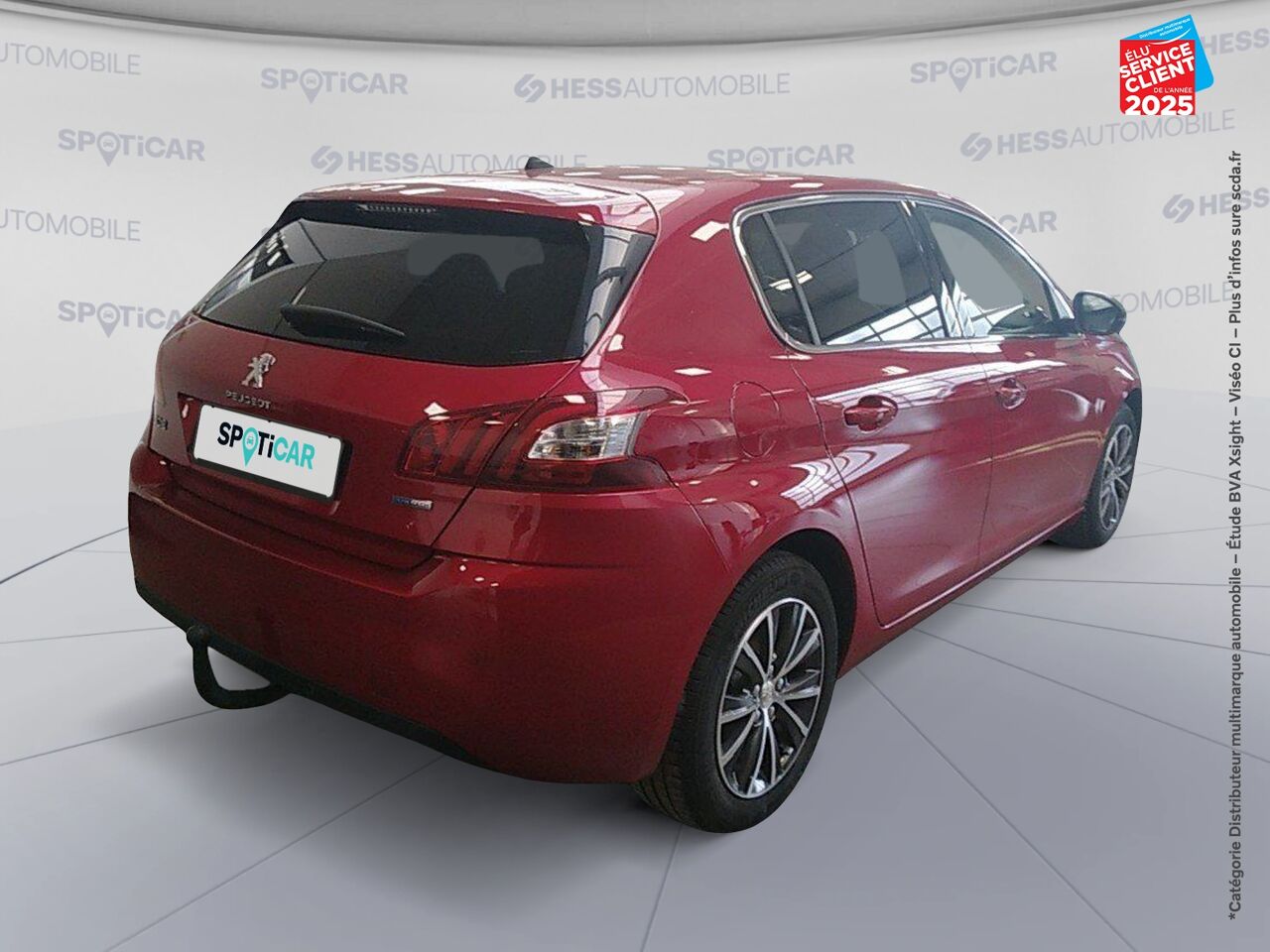 Véhicule d'occasion PEUGEOT 308 1.2 PURETECH 130CH ALLURE S/S EAT6 5P GPS CAMERA chez Toyota Bar le Duc