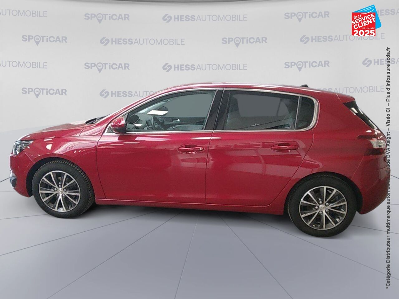 Véhicule d'occasion PEUGEOT 308 1.2 PURETECH 130CH ALLURE S/S EAT6 5P GPS CAMERA chez Toyota Bar le Duc