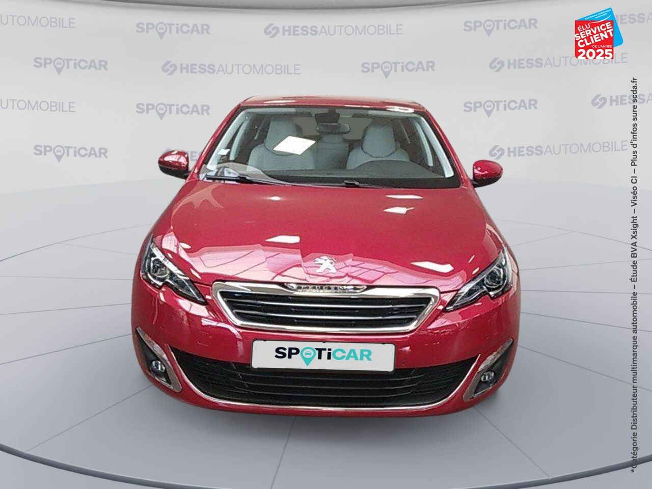 Véhicule d'occasion PEUGEOT 308 1.2 PURETECH 130CH ALLURE S/S EAT6 5P GPS CAMERA chez Toyota Bar le Duc