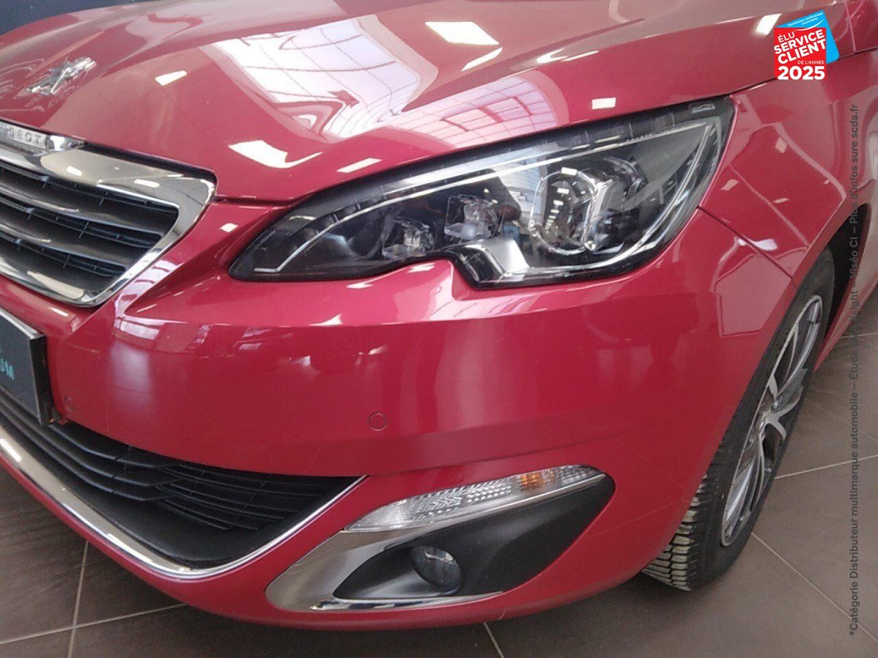 Véhicule d'occasion PEUGEOT 308 1.2 PURETECH 130CH ALLURE S/S EAT6 5P GPS CAMERA chez Toyota Bar le Duc