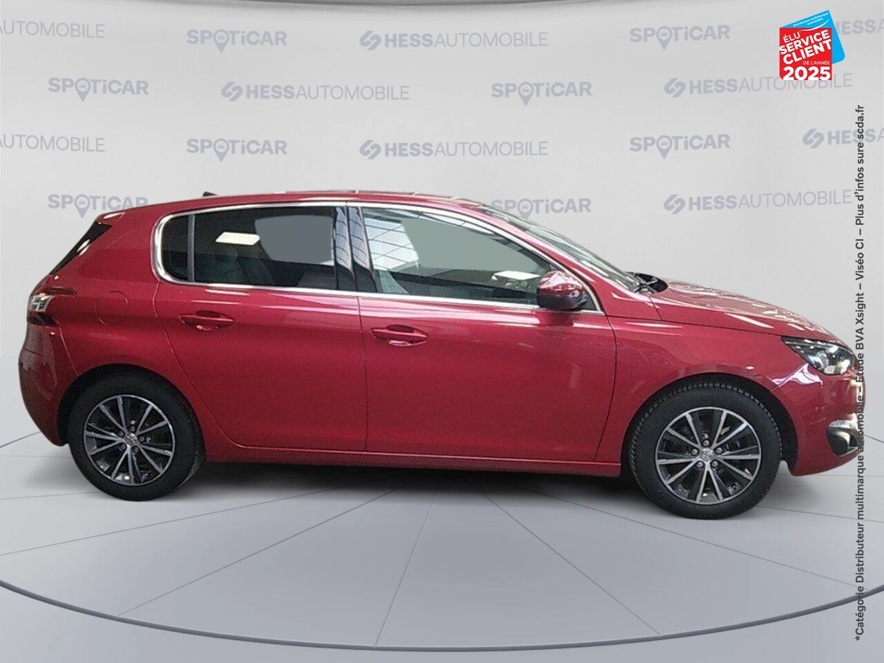 Véhicule d'occasion PEUGEOT 308 1.2 PURETECH 130CH ALLURE S/S EAT6 5P GPS CAMERA chez Toyota Bar le Duc