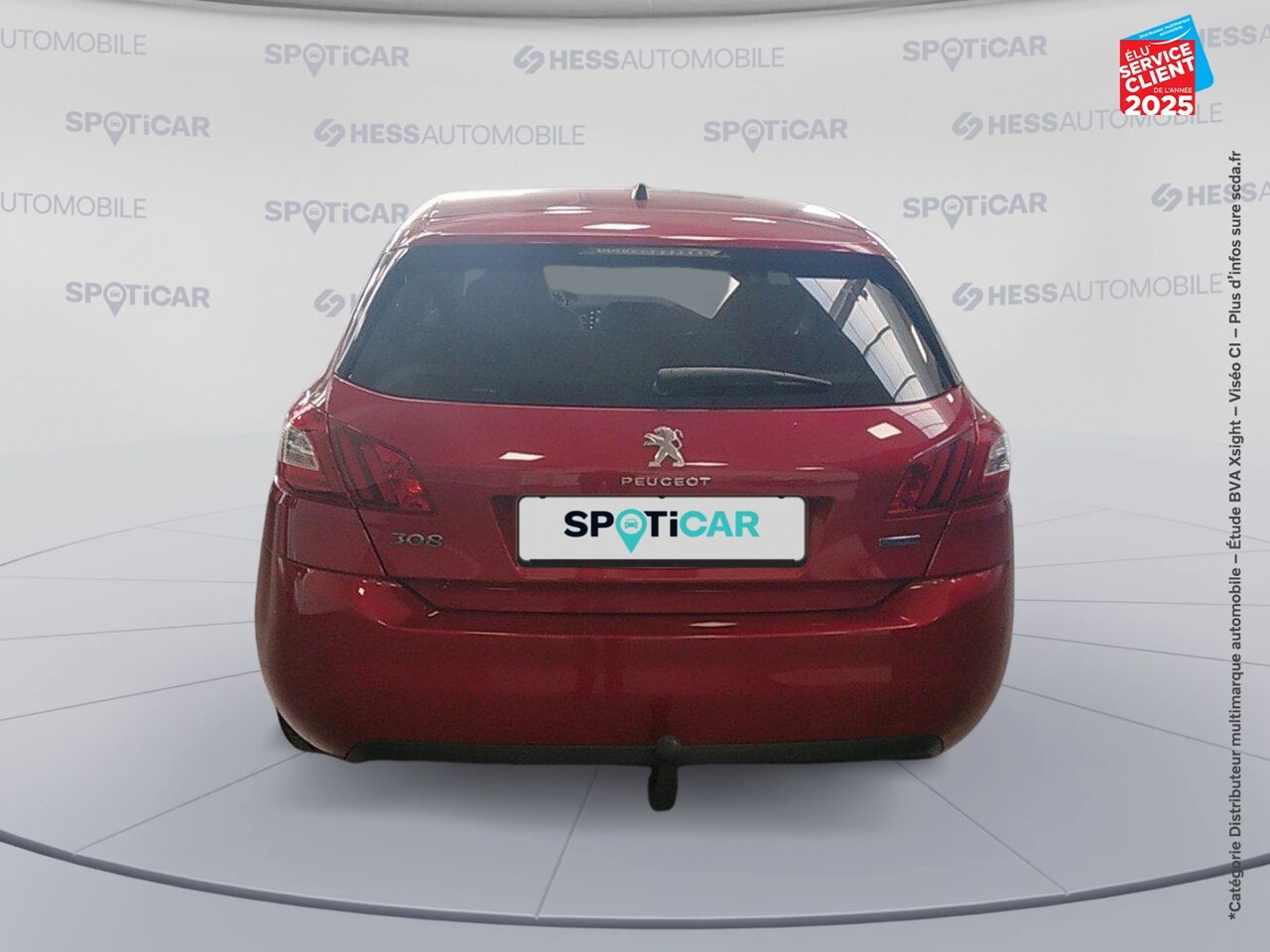Véhicule d'occasion PEUGEOT 308 1.2 PURETECH 130CH ALLURE S/S EAT6 5P GPS CAMERA chez Toyota Bar le Duc