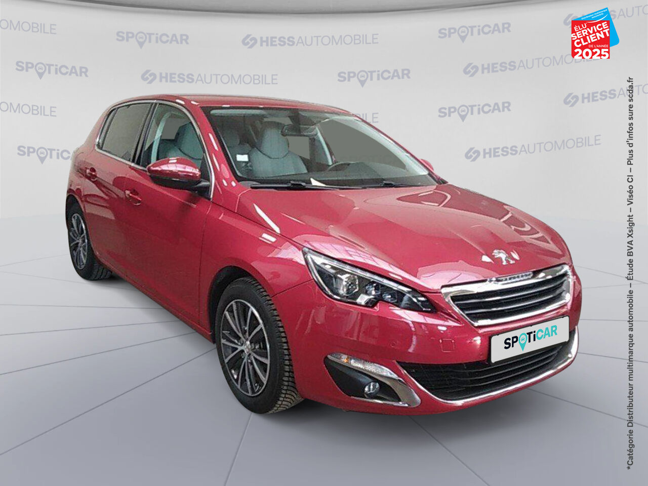 Véhicule d'occasion PEUGEOT 308 1.2 PURETECH 130CH ALLURE S/S EAT6 5P GPS CAMERA chez Toyota Bar le Duc