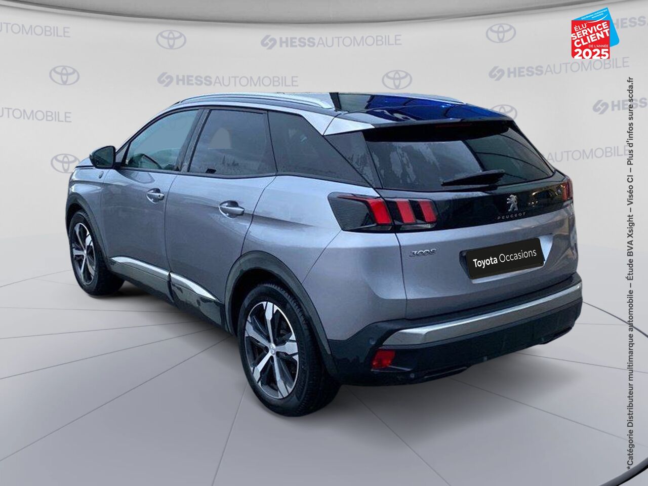 Véhicule d'occasion PEUGEOT 3008 1.2 PURETECH 130CH CROSSWAY SS EAT8 6CV chez Toyota Thionville