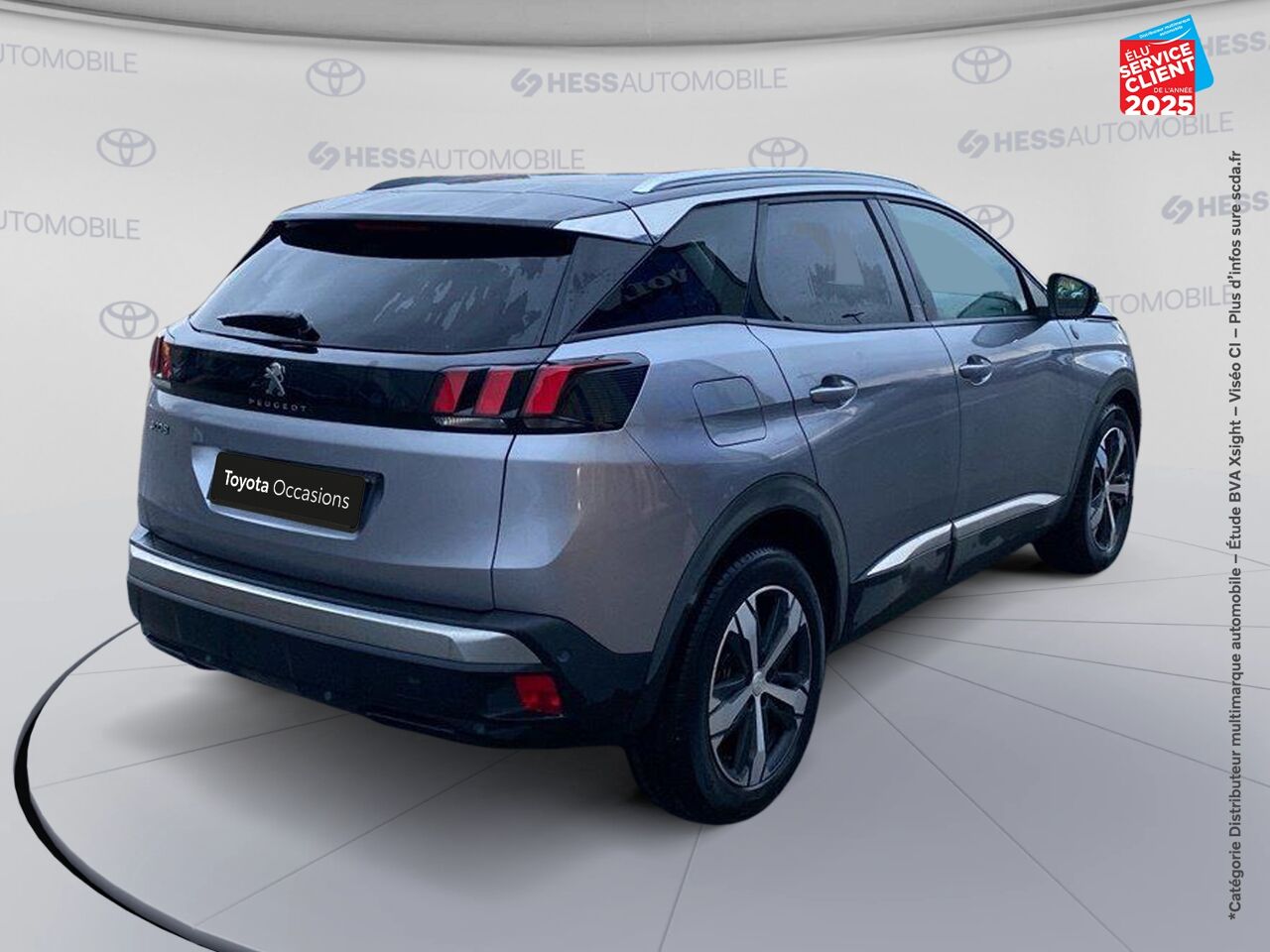 Véhicule d'occasion PEUGEOT 3008 1.2 PURETECH 130CH CROSSWAY SS EAT8 6CV chez Toyota Thionville