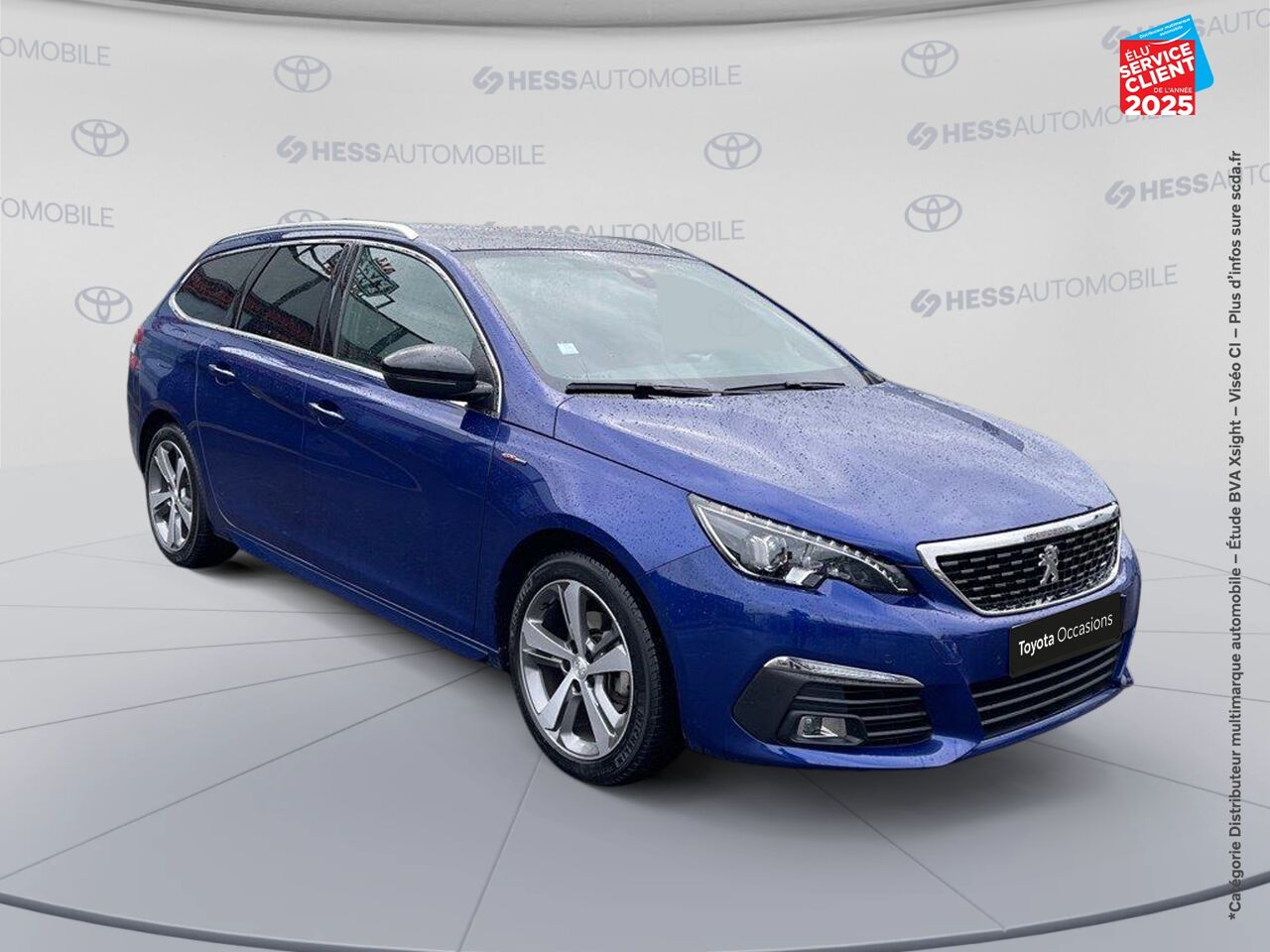 Véhicule d'occasion PEUGEOT 308 SW 1.2 PURETECH 130CH E6.3 SS GT LINE chez Renault Sélestat