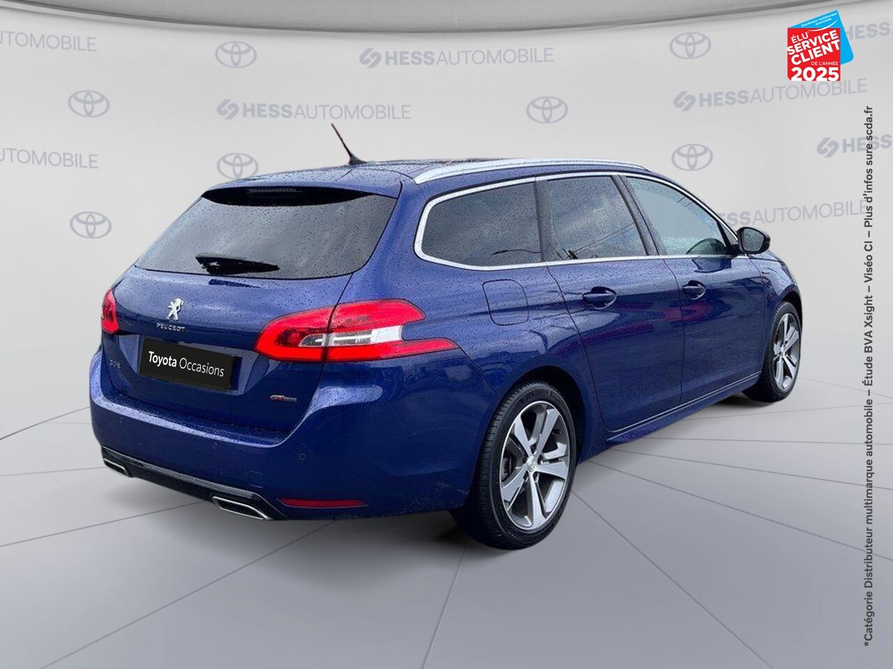 Véhicule d'occasion PEUGEOT 308 SW 1.2 PURETECH 130CH E6.3 SS GT LINE chez Renault Sélestat