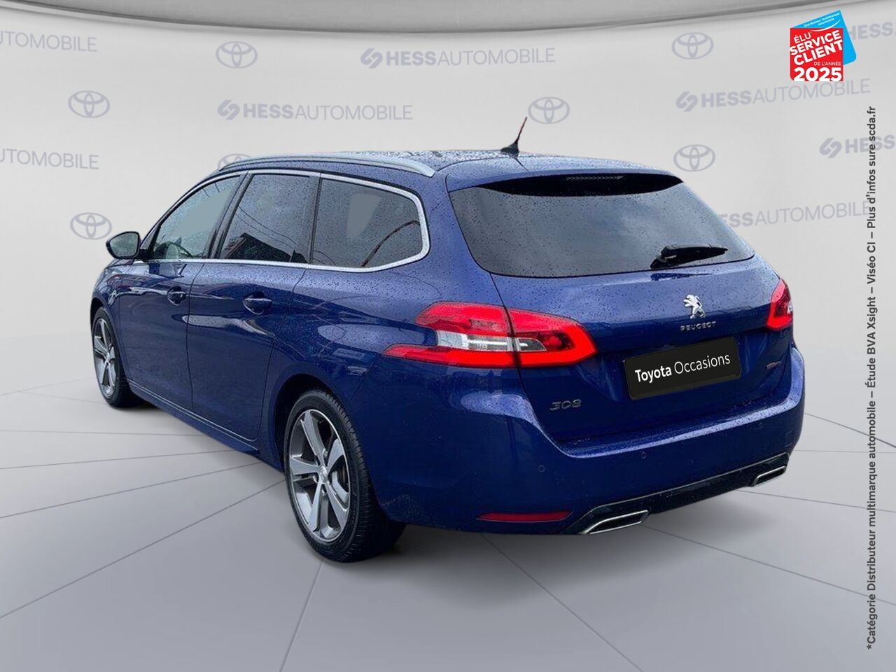 Véhicule d'occasion PEUGEOT 308 SW 1.2 PURETECH 130CH E6.3 SS GT LINE chez Renault Sélestat