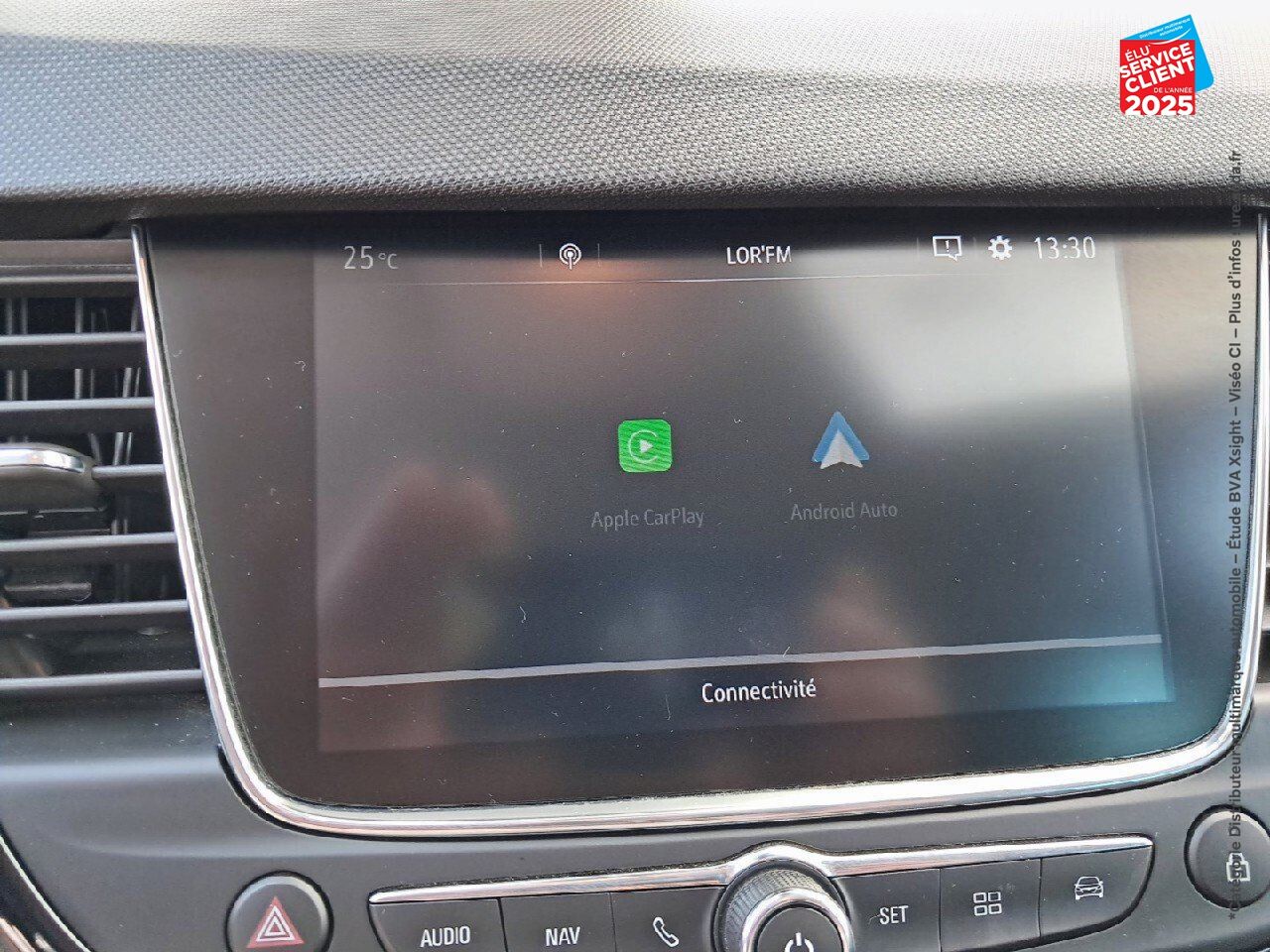 Véhicule d'occasion OPEL CROSSLAND X 1.2 TURBO 130CH DESIGN 120 ANS BVA EURO 6D-T CAMERA CARPLAY chez Toyota Sarreguemines