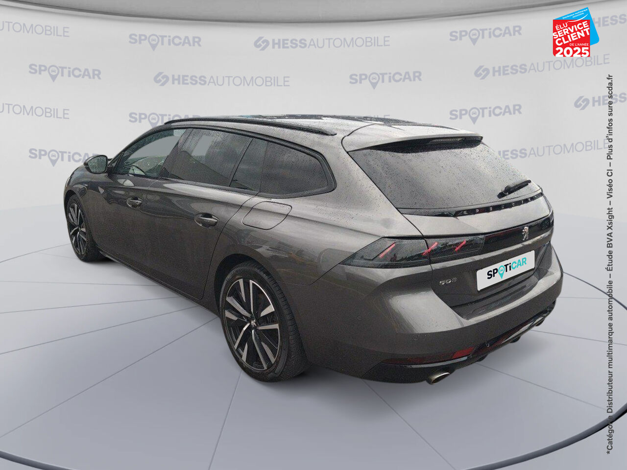 Véhicule d'occasion PEUGEOT 508 SW HYBRID 225CH GT PACK E-EAT8 chez Renault Saint-Louis