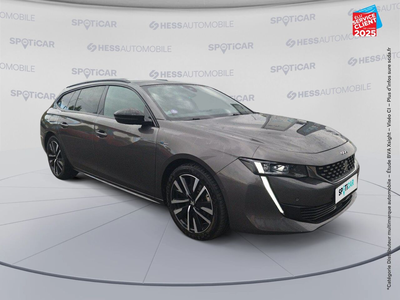 Véhicule d'occasion PEUGEOT 508 SW HYBRID 225CH GT PACK E-EAT8 chez Renault Saint-Louis