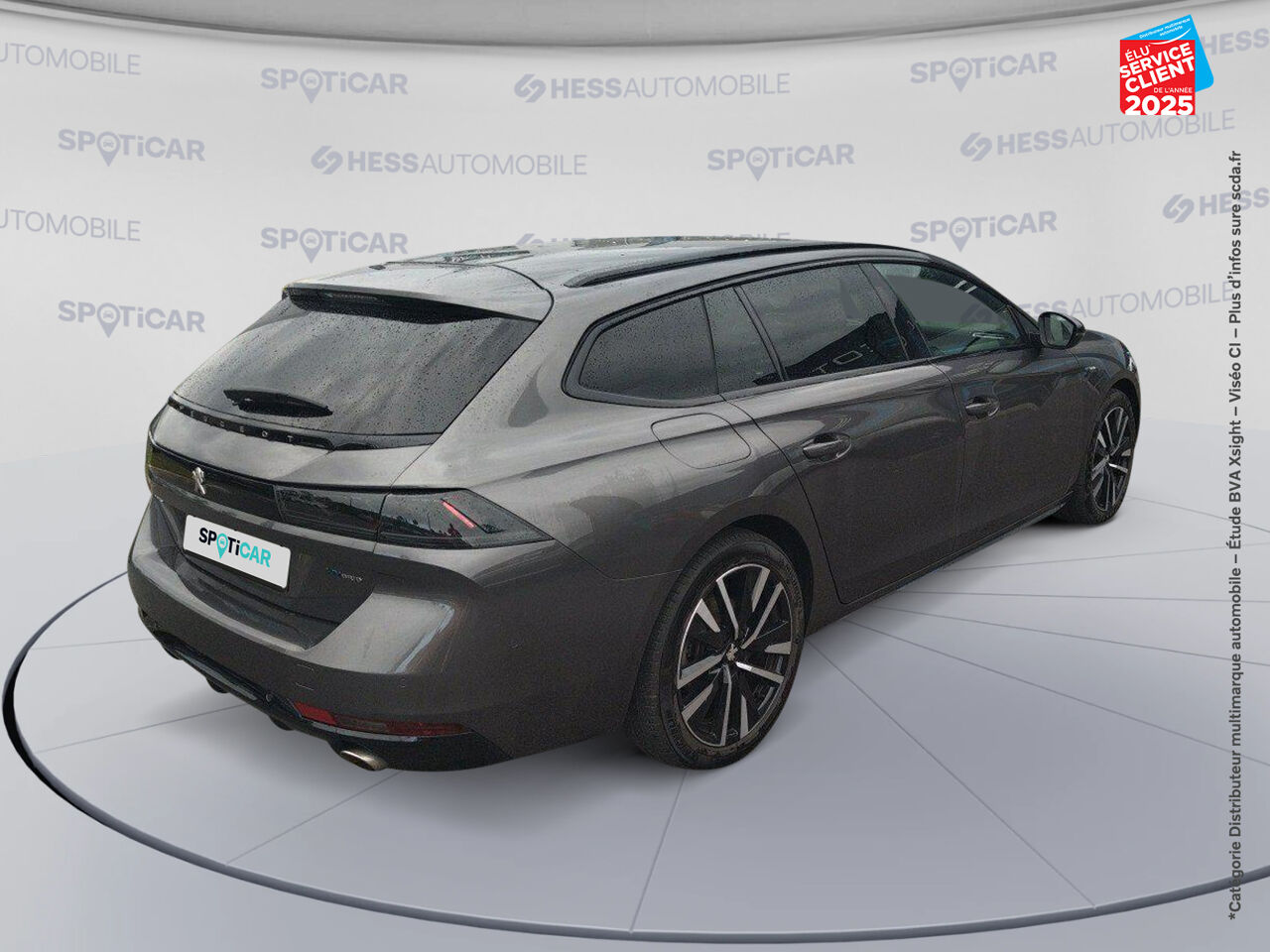 Véhicule d'occasion PEUGEOT 508 SW HYBRID 225CH GT PACK E-EAT8 chez Renault Saint-Louis