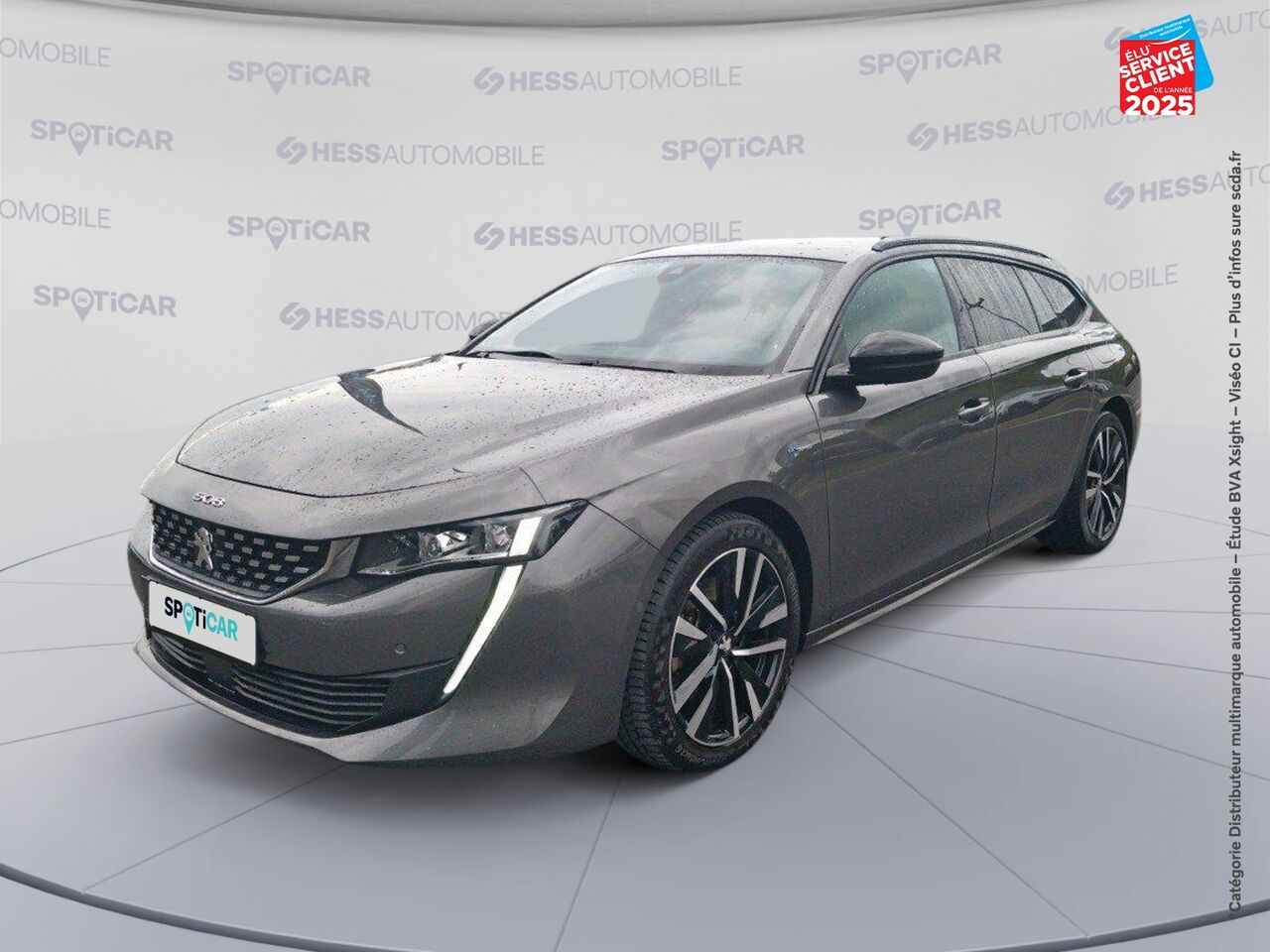 Véhicule d'occasion PEUGEOT 508 SW HYBRID 225CH GT PACK E-EAT8 chez Renault Saint-Louis
