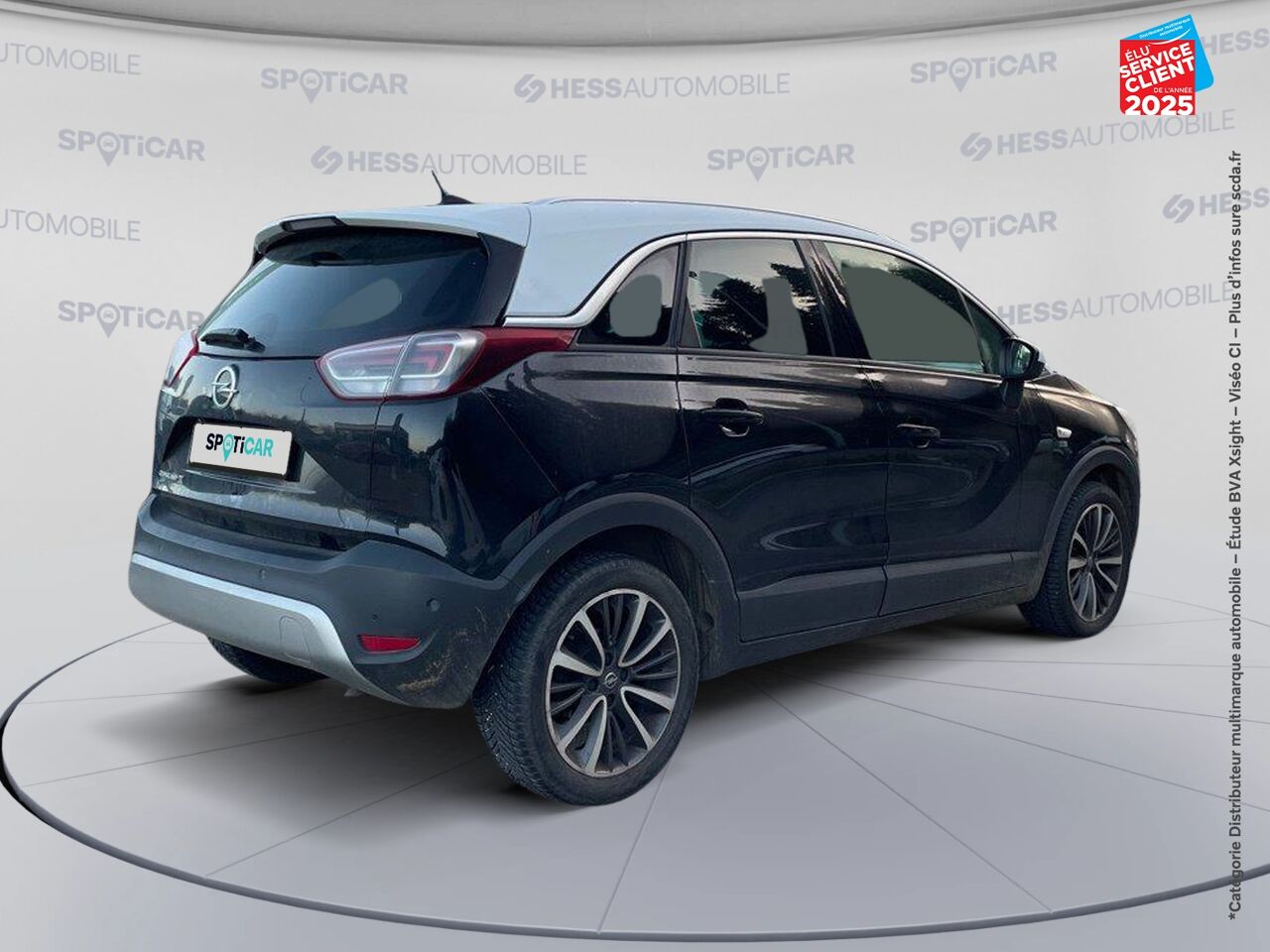 Véhicule d'occasion OPEL CROSSLAND X 1.2 TURBO 110CH DESIGN 120 ANS EURO 6D-T chez Toyota Bar le Duc