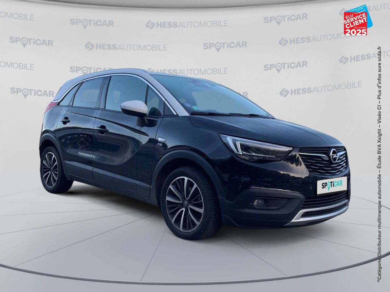 Véhicule d'occasion OPEL CROSSLAND X 1.2 TURBO 110CH DESIGN 120 ANS EURO 6D-T chez Toyota Bar le Duc