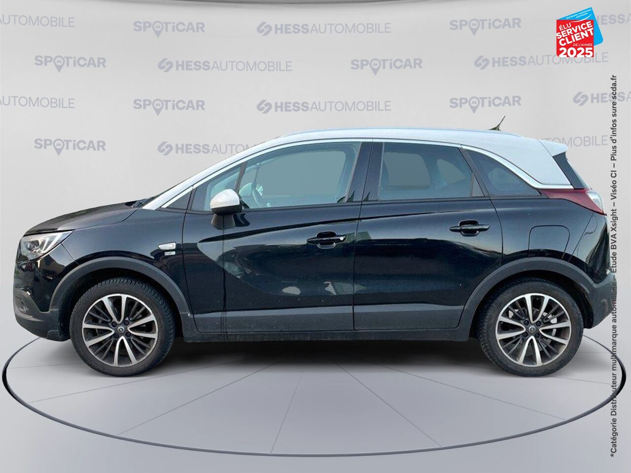 Véhicule d'occasion OPEL CROSSLAND X 1.2 TURBO 110CH DESIGN 120 ANS EURO 6D-T chez Toyota Bar le Duc