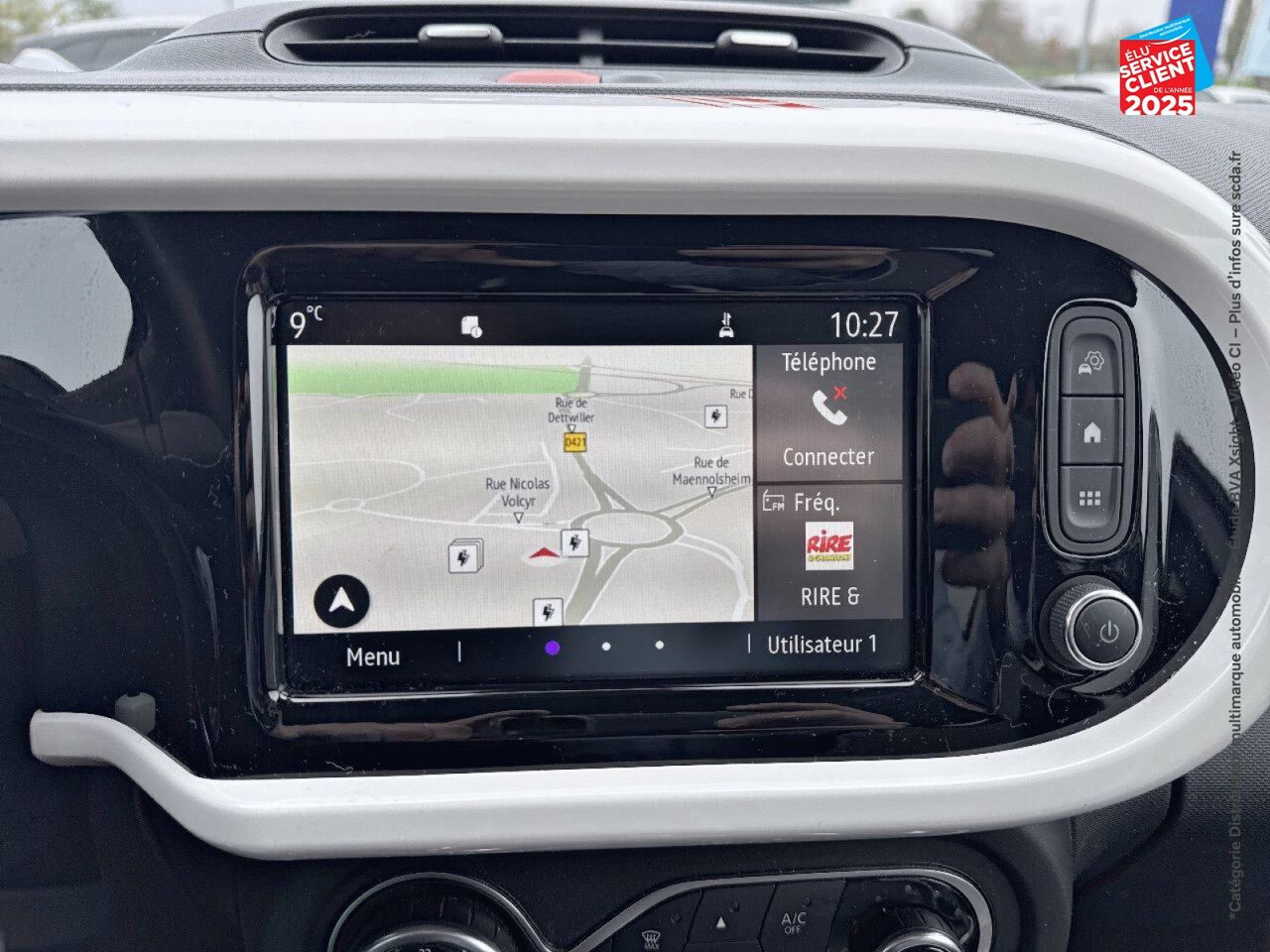 Véhicule d'occasion RENAULT TWINGO E-TECH ELECTRIC VIBES R80 ACHAT INTEGRAL - 21 chez Renault Colmar