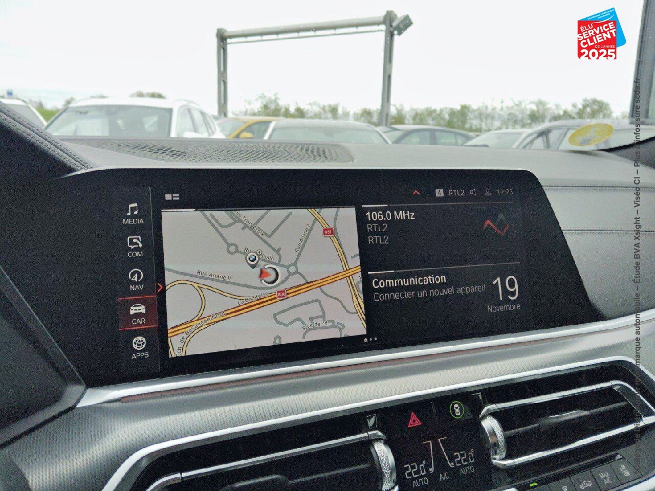 Véhicule d'occasion BMW X6 XDRIVE 30DA 265CH XLINE chez BMW Dole