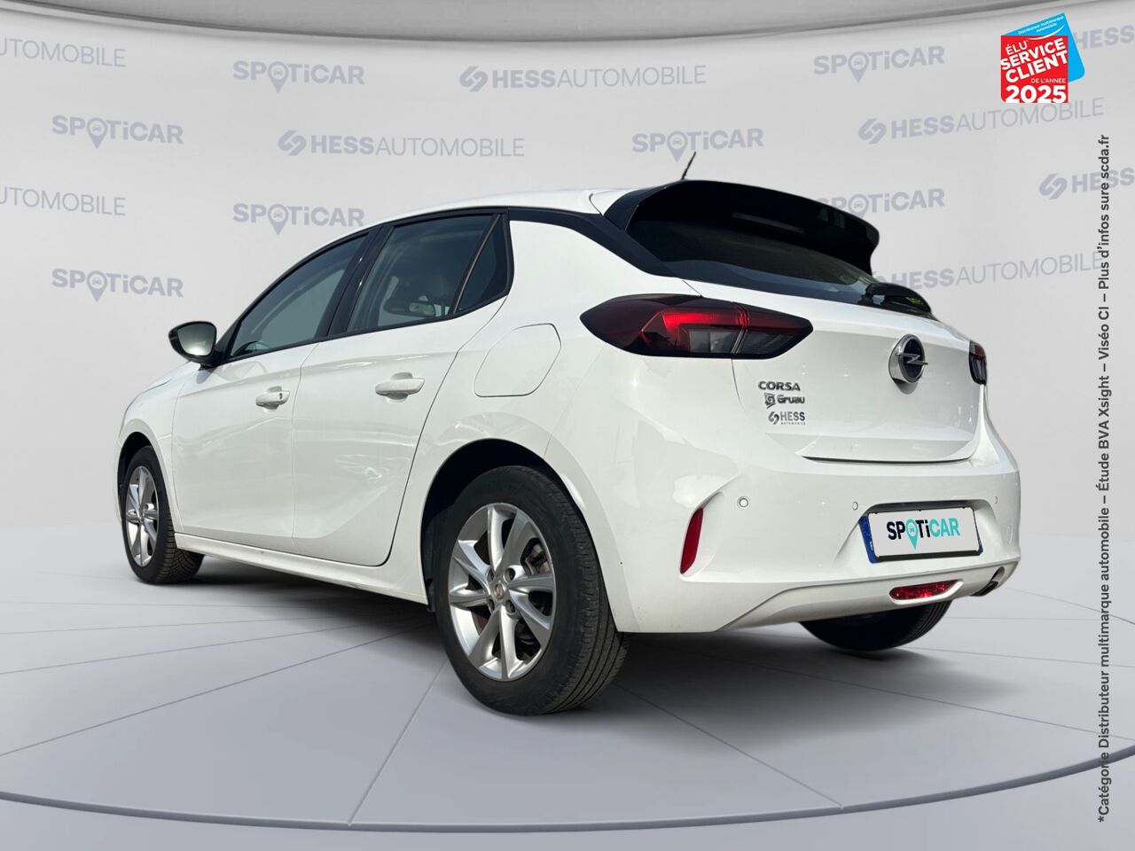 Véhicule d'occasion OPEL CORSA 1.2 TURBO 100CH ELEGANCE BUSINESS BVA chez Toyota Thionville