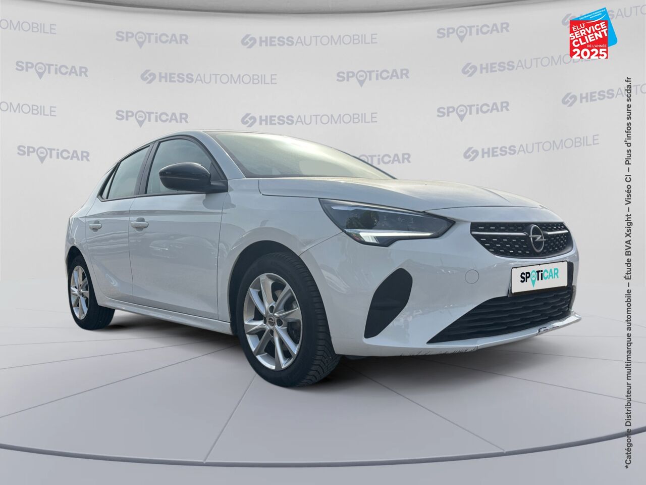 Véhicule d'occasion OPEL CORSA 1.2 TURBO 100CH ELEGANCE BUSINESS BVA chez Toyota Thionville