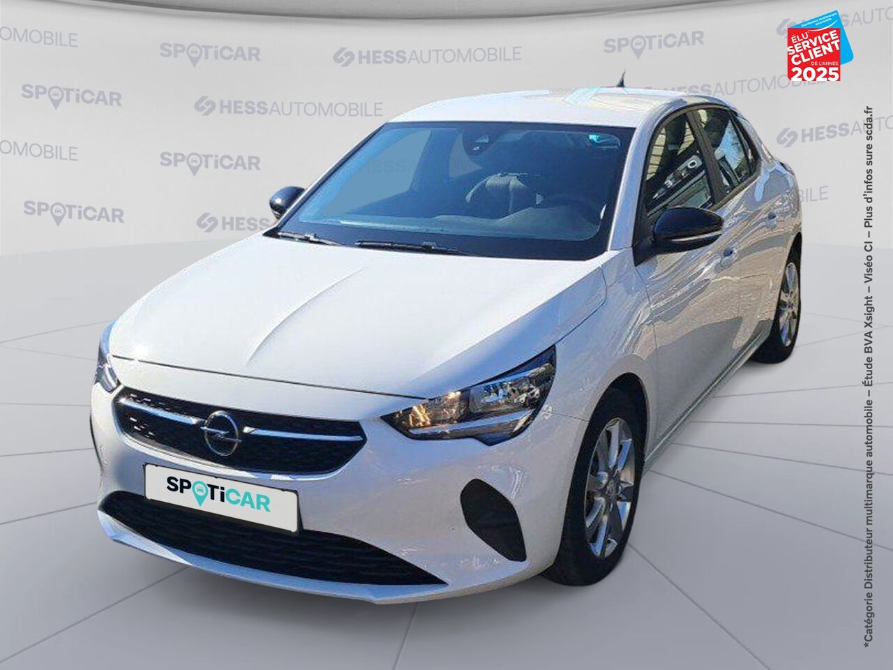 Véhicule d'occasion OPEL CORSA 1.2 TURBO 100CH ELEGANCE CAMERA chez Nissan Strasbourg